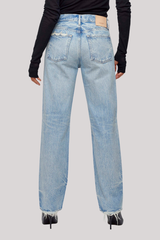 Moussy - Wildwood Low-Rise Straight  - LIGHTBLU