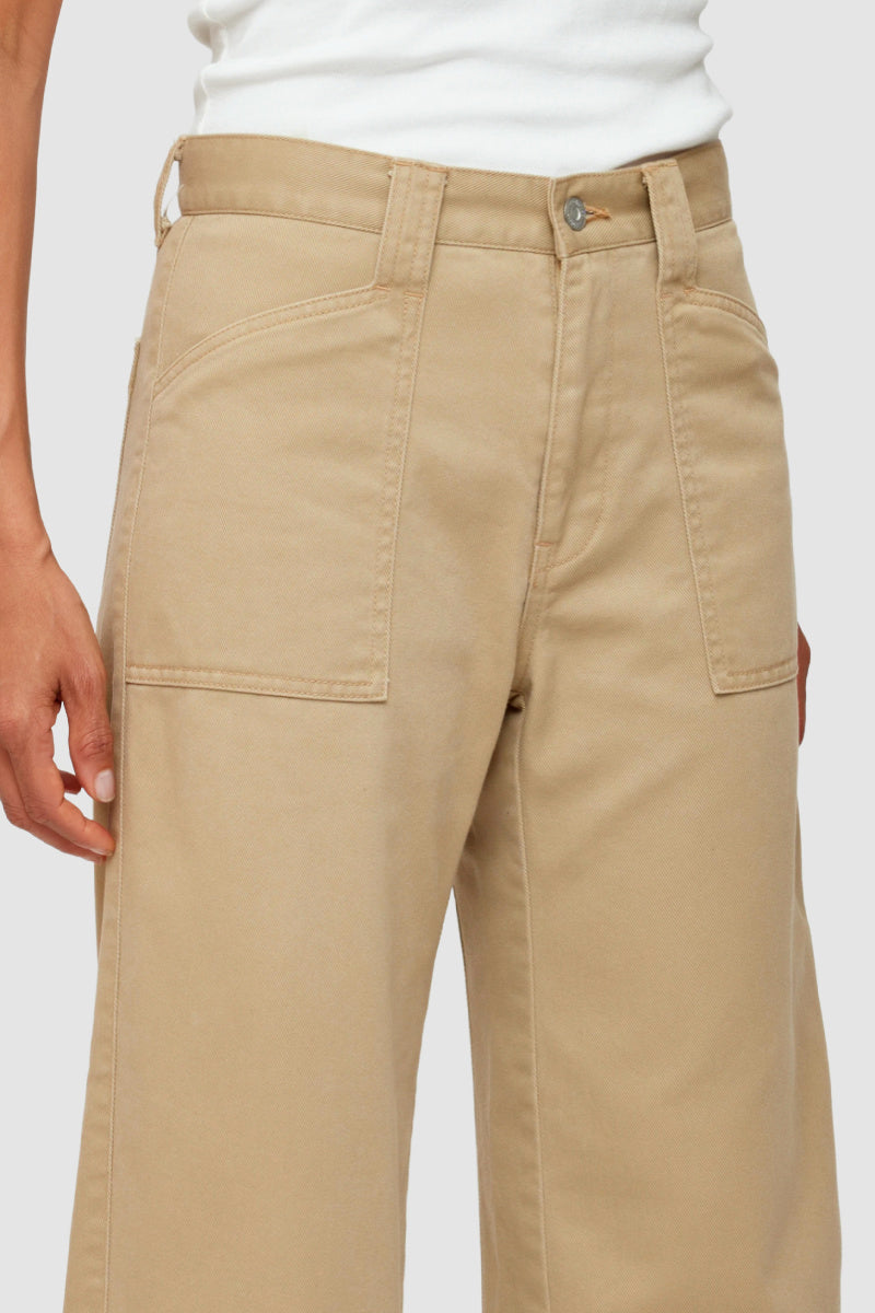 Moussy - MV Georgetown Gusset Cargo Pants - BEIGE