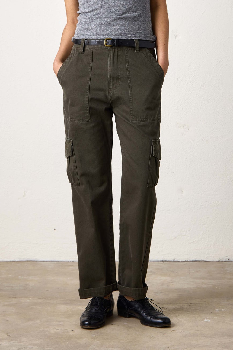 NSF - Hawk Straight Leg Twill Cargo Pant - OLIVE