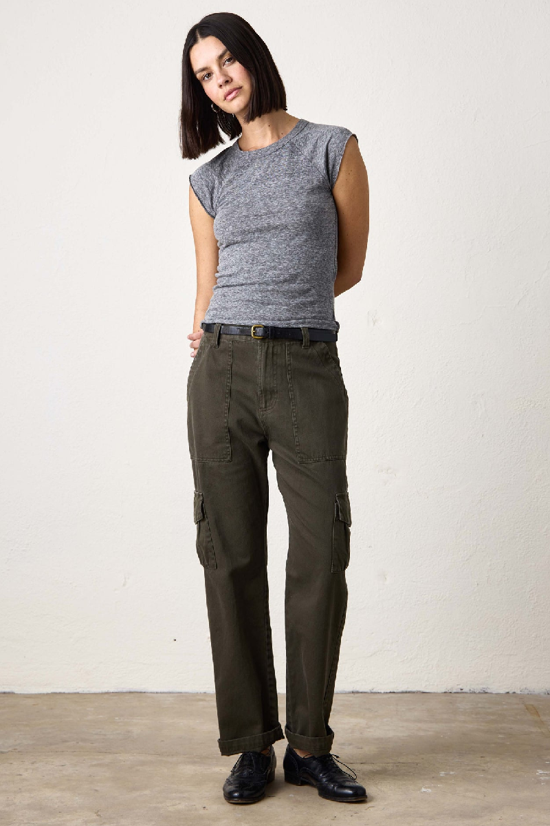 NSF - Hawk Straight Leg Twill Cargo Pant - OLIVE