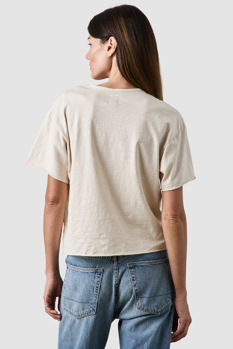 NSF - Harper Boxy Crew Tee - IVORY