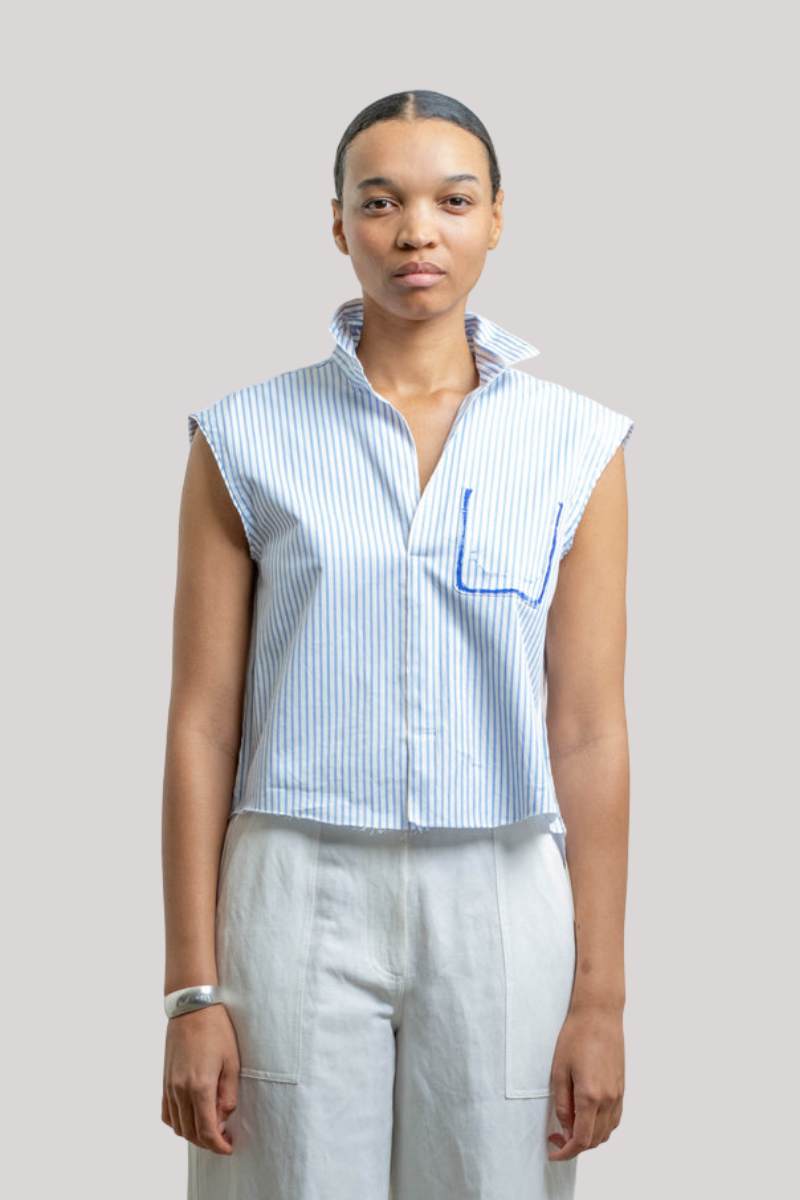 Raquel Allegra - Nikki Shirt - BLUESTR