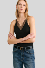 Nili Lotan - Aronia Sweater Tank - BLACK