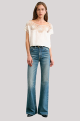 Nili Lotan - Caila Top - IVORY