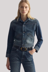Nili Lotan - Carly Denim Jacket - SIMONWAS