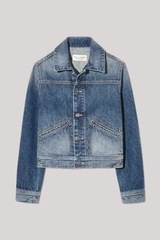Nili Lotan - Carly Denim Jacket - SIMONWAS