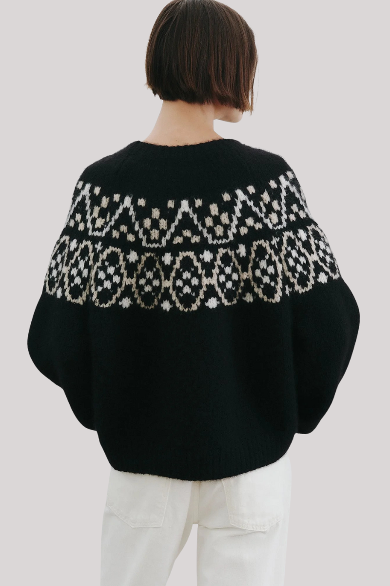 Nili Lotan - Chrissy Cashmere Sweater - BLKFAIR