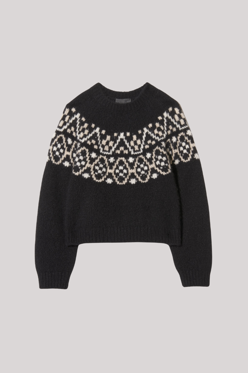 Nili Lotan - Chrissy Cashmere Sweater - BLKFAIR