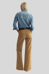 Nili Lotan - Florence Moleskin Pant - BOURBON