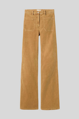 Nili Lotan - Florence Moleskin Pant - BOURBON