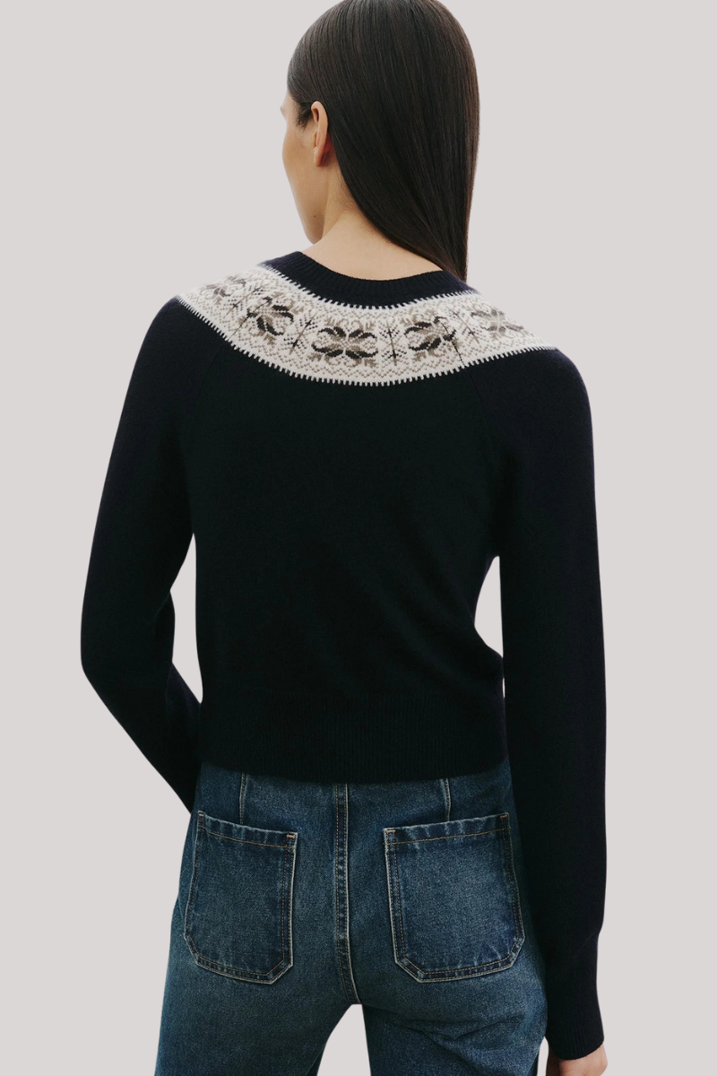 Nili Lotan - Josefa Cashmere Cardigan - DRKNVYFA