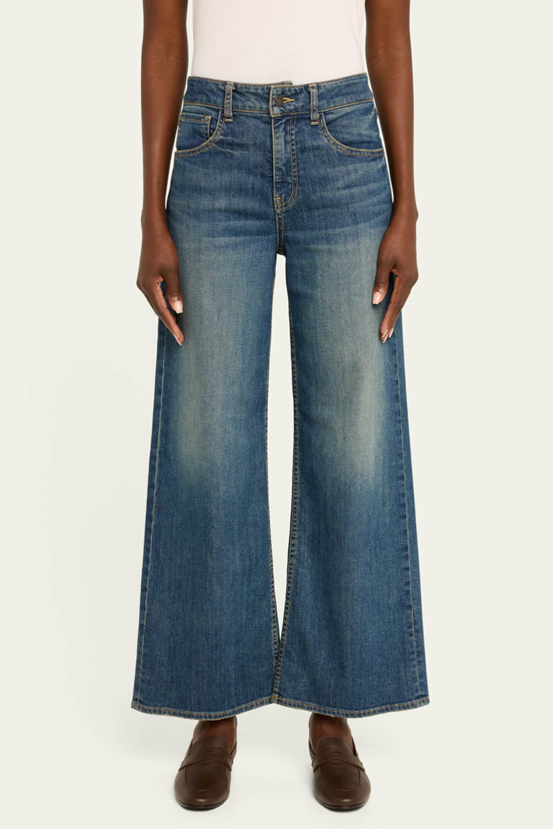 Nili Lotan - Marlene Wide-Leg Jeans - CLASWASH