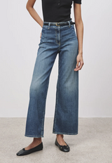 Nili Lotan - Megan High-Rise Wide-leg Jeans - CLASSICW