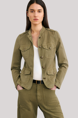 Nili Lotan - Mona Jacket - OLVGREEN