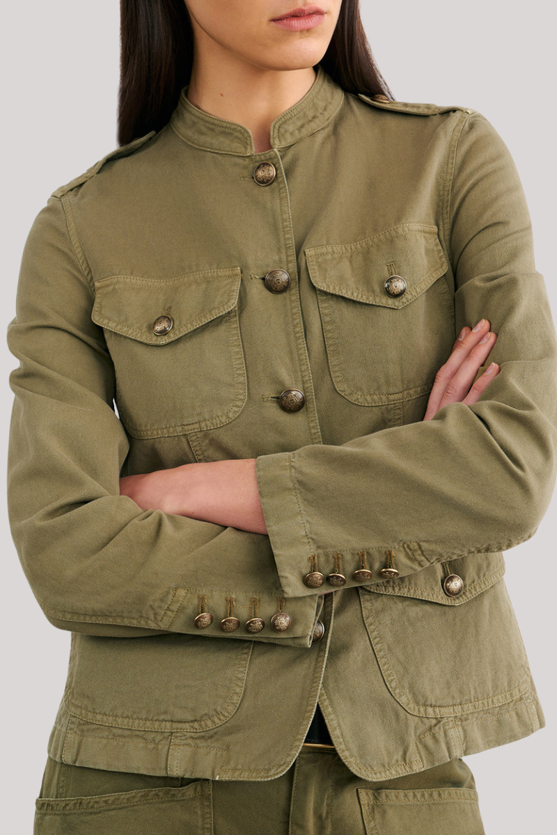 Nili Lotan - Mona Jacket - OLVGREEN