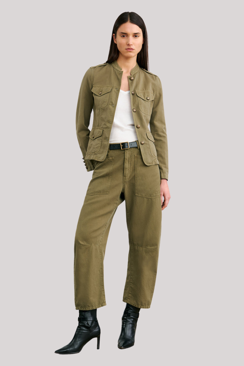 Nili Lotan - Mona Jacket - OLVGREEN