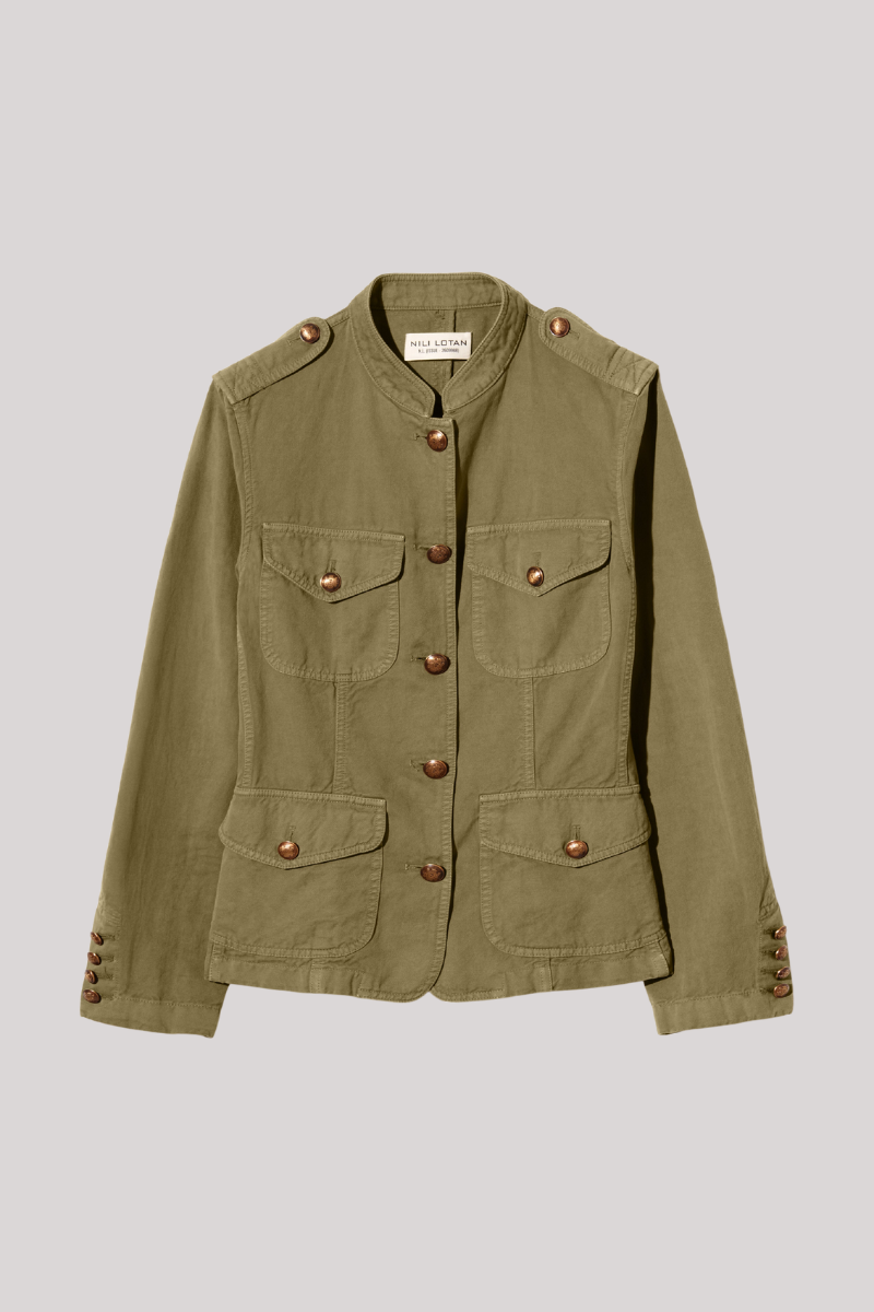 Nili Lotan - Mona Jacket - OLVGREEN
