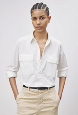 Nili Lotan - Shae Shirt - WHITE