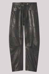 Nili Lotan - Shon Leather Pant - BLACK