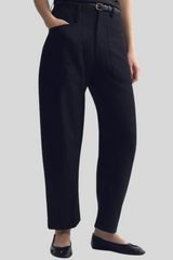 Nili Lotan - Shon Wool Pant - BLACK