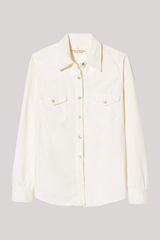 Nili Lotan - Travis Shirt - CREAM