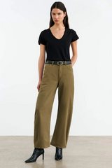 Nili Lotan - Tribeca Pant - MILITARY