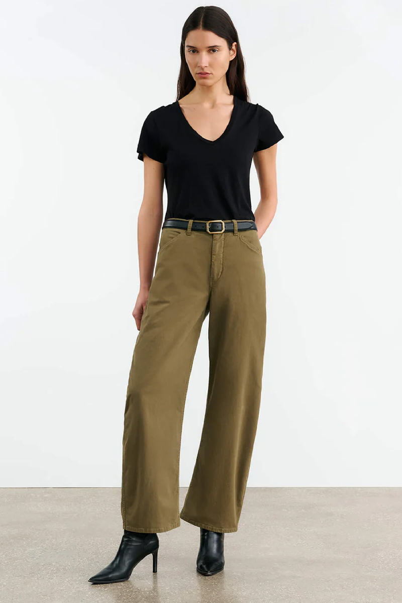 Nili Lotan - Tribeca Pant - MILITARY