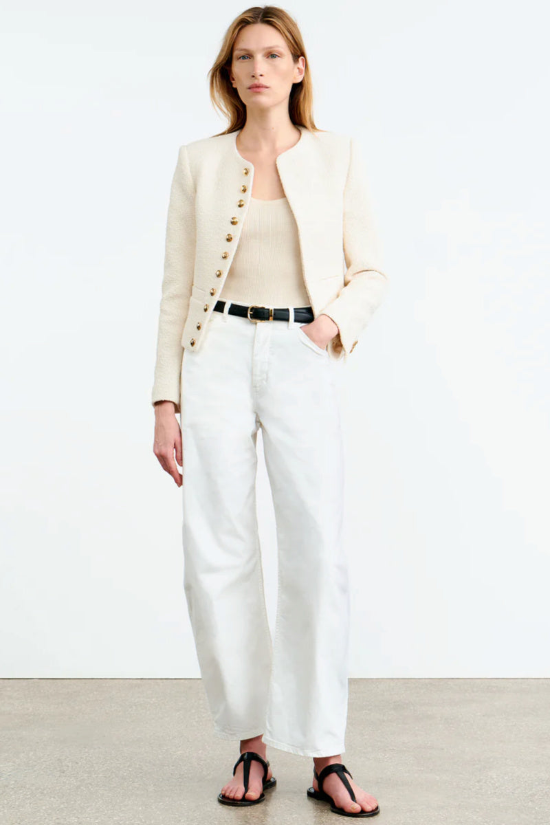Nili Lotan - Tribeca Pant - WHITE