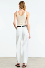 Nili Lotan - Tribeca Pant - WHITE