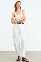 Nili Lotan - Tribeca Pant - WHITE