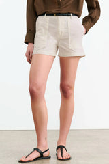 Nili Lotan - Utility Short - WHITE