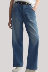 Nili Lotan - Whitney Denim Pant - DELANWAS