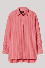 Nili Lotan - Yorke Shirt - REDWHTST