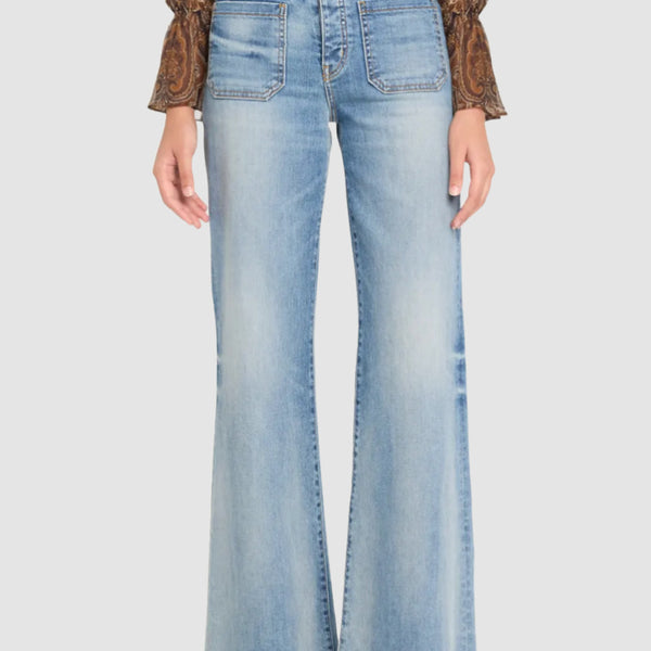 Nili lotan - Florence Denim Flare Jeans