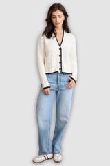 Not Monday - Daphne Cardigan - IVORY