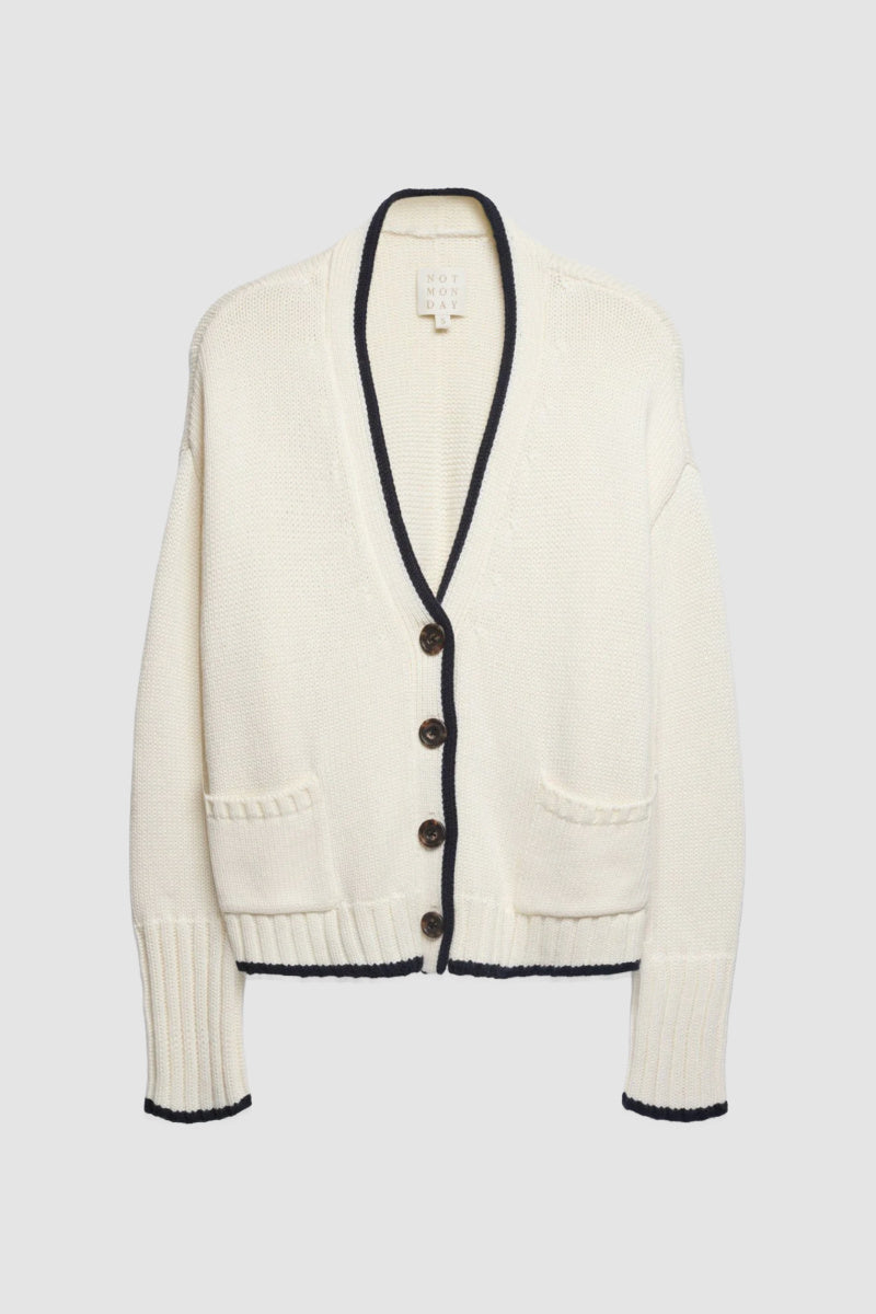 Not Monday - Daphne Cardigan - IVORY