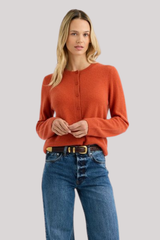 One Gray Day - Forbes Cashmere Cardigan - REDSTONE