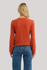 One Gray Day - Forbes Cashmere Cardigan - REDSTONE