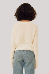 One Grey Day - Blakely Cashmere Pullover - IVORY