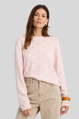 One Grey Day - Georgie Cashmere Crewneck - BALLET