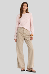 One Grey Day - Georgie Cashmere Crewneck - BALLET