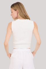 One Grey Day - Ikaria Top - IVORY