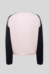 One Grey Day - Isola Cashmere Pullover - NAVYCOMB