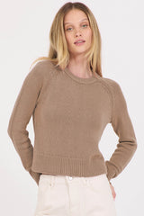 One Grey Day - Lewes Crewneck Pullover - STONE