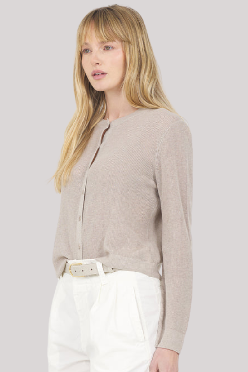 One Grey Day - Macy Cardigan - MARBLE
