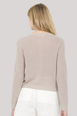 One Grey Day - Macy Cardigan - MARBLE