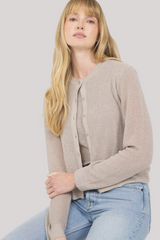 One Grey Day - Macy Cardigan - MARBLE