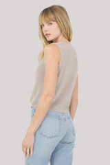 One Grey Day - Macy Top - MARBLE