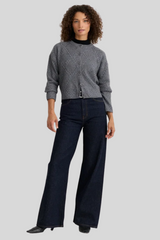 One Grey Day - Peta Cardigan - HEATHASH