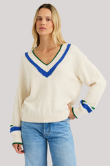 One Grey Day - Venus V Neck - VINTCOMB